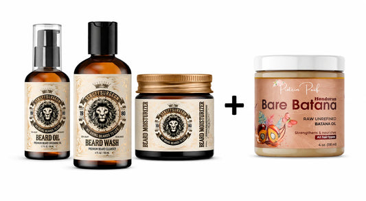 BeardSmack XL Bundle- Plus Raw Batana Oil